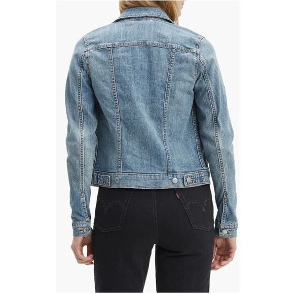 Levi's Original Denim Trucker Jacket | Light Blue | SZ S - Picture 2 of 12